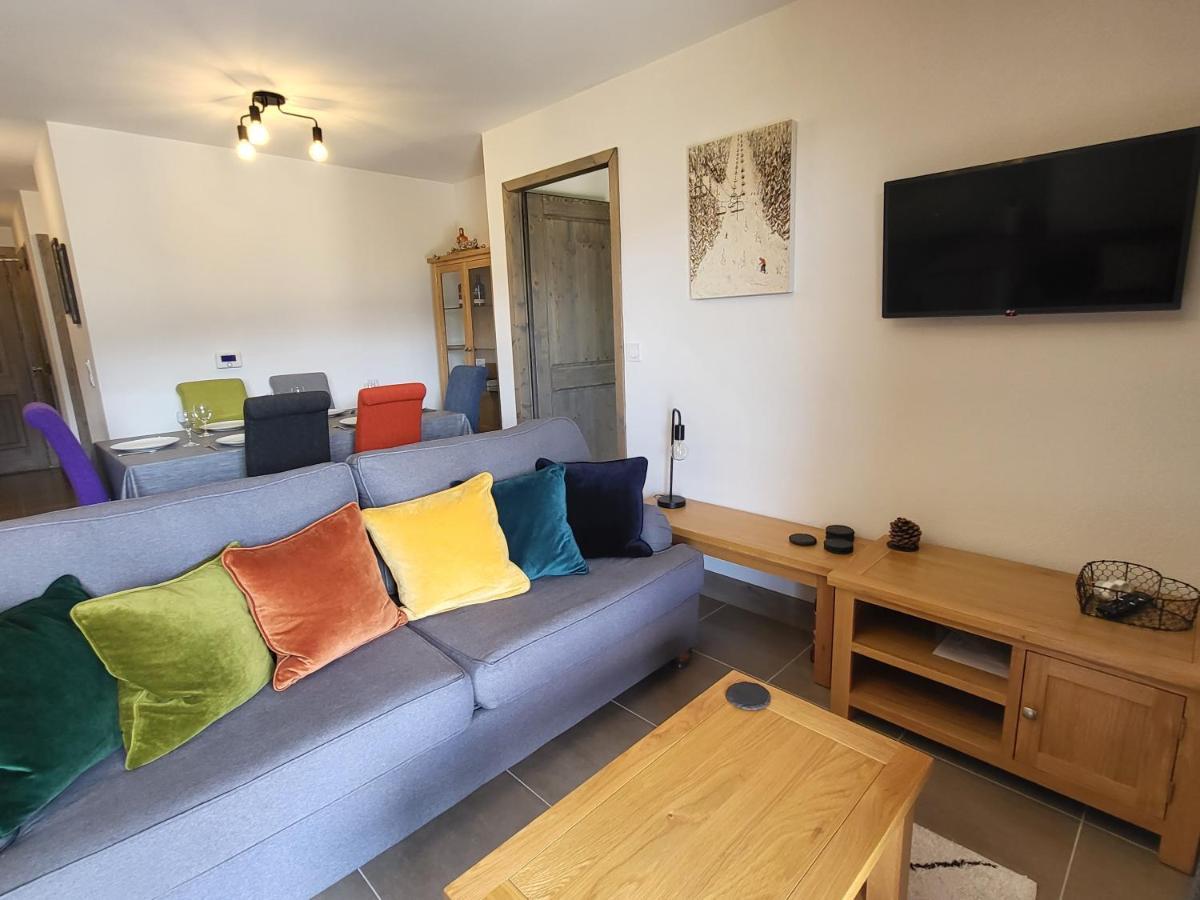 Plein Soleil Modern 3 Bedroom Apartment With Stunning Mountain Views Samoëns Eksteriør bilde