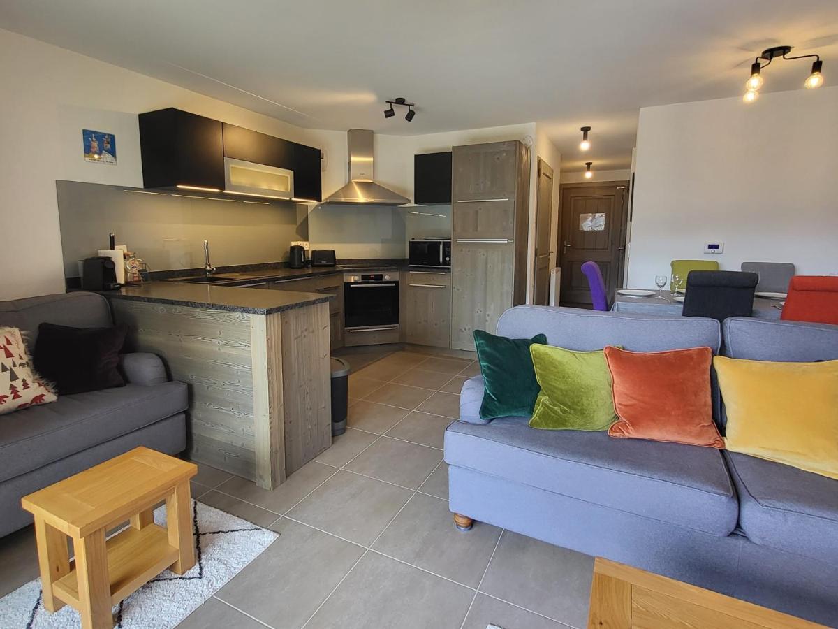 Plein Soleil Modern 3 Bedroom Apartment With Stunning Mountain Views Samoëns Eksteriør bilde