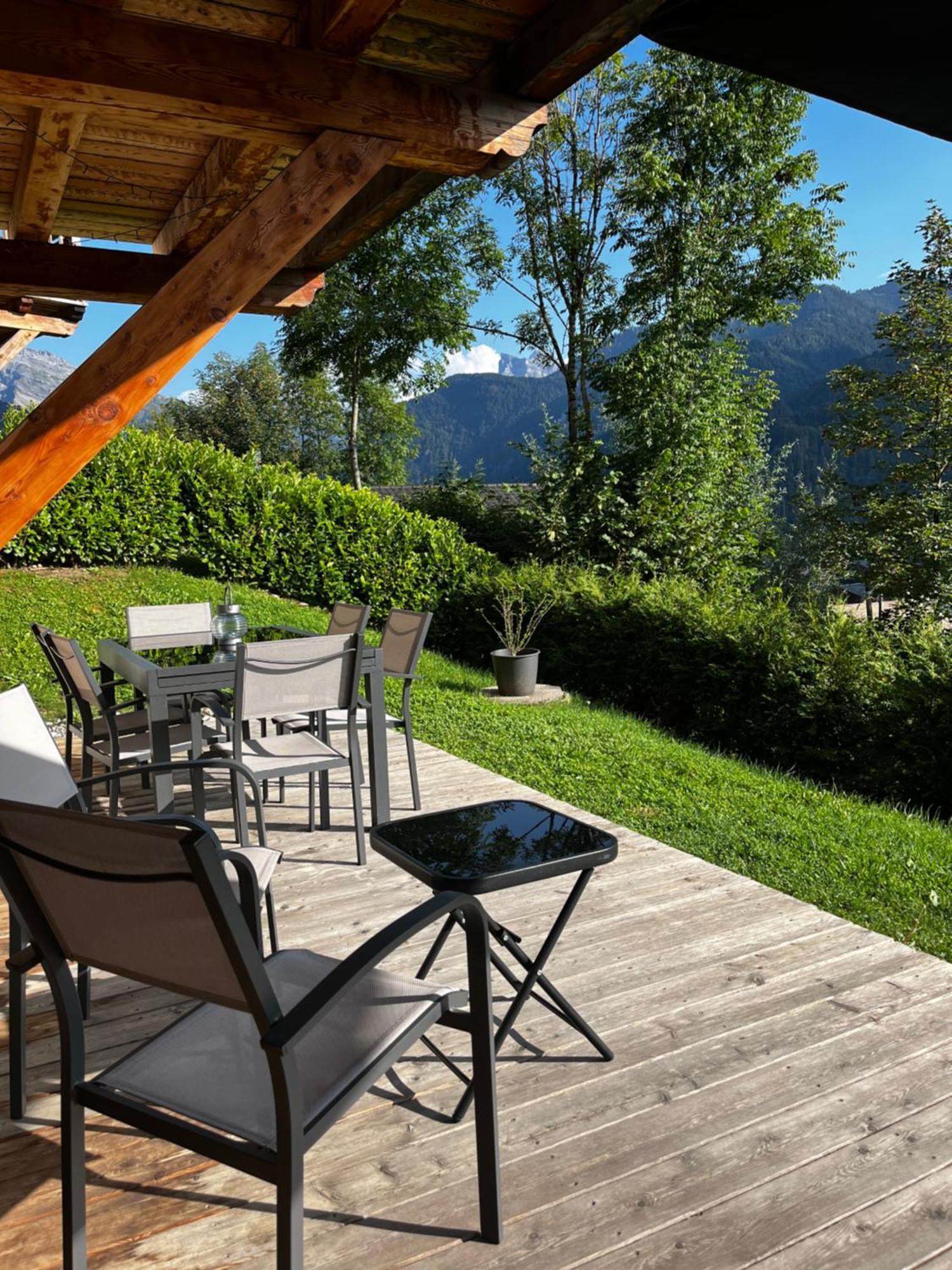 Plein Soleil Modern 3 Bedroom Apartment With Stunning Mountain Views Samoëns Eksteriør bilde